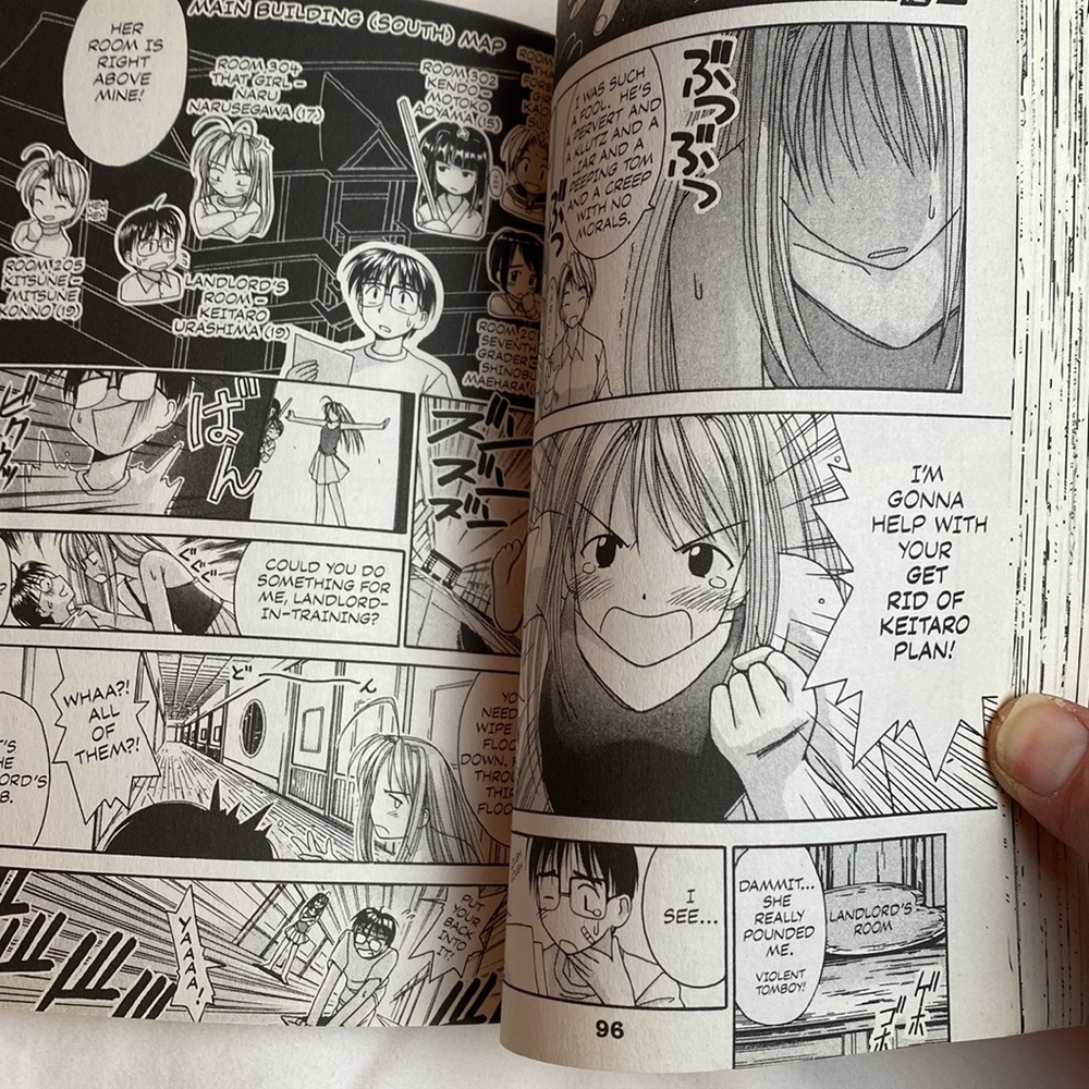 Love Hina Manga Comic Graphic teen novels 16+ - Picture 4 of 10